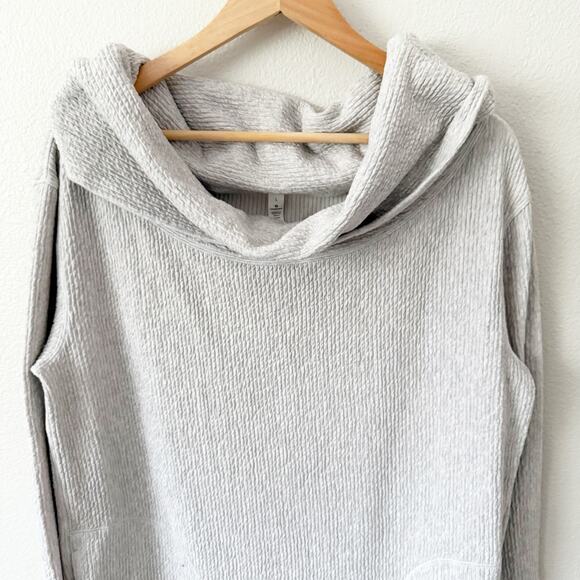 LULULEMON ATHLETICA | 'Along the Way' Cowl Neck Dress Thumb Holes | Size Large - Picture 3 of 11